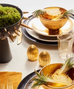 CARROUSEL JEWELS SALT & PEPPER GOLD | L'OBJET SERVING