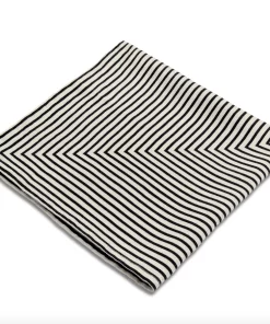 L'Objet CONCORDE NAPKIN SET BLACK | SET OF 4 THE TABLE