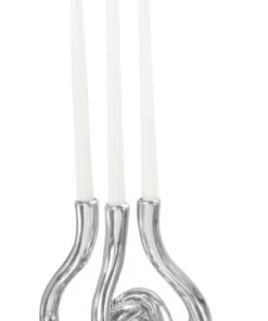 Beatriz Ball CANDLELIGHT SERPENTE CANDLESTICK | SILVER | 8