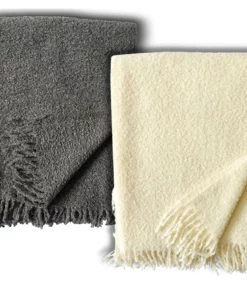 Evangeline LLC THE HOME ALPACA BOUCLE THROWS