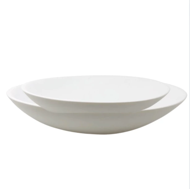 Nashi Home LUXE RESIN EVERYDAY BOWL WHITE SERVING
