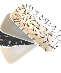 Nashi Home LUXE RESIN RECTANGLE PLATTERS