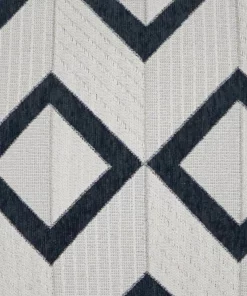 D.V. KAP Home / Canaan Company DOUBLE LINK PILLOW BLACK 22 X 22