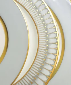 Royal Limoges/Bia Cordon Bleu THE TABLE RECAMIER GREY & GOLD | ROYAL LIMOGES