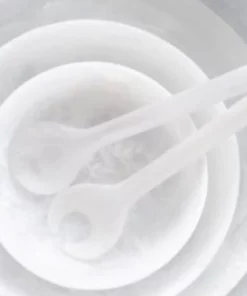 Nashi Home SWIRL RESIN EVERYDAY BOWL WHITE