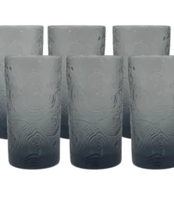 Blue Pheasant DRINKWARE ALYSE HIGHBALL GLASSES | SET OF 6