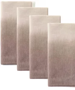 Bodrum OMBRE NAPKIN SET KHAKI THE TABLE