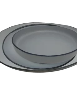 MooMoo Designs THE HOME LEATHER BOWLS | GREY