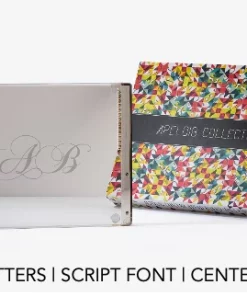 Apeloig Collection JUDAICA ENGRAVED SOLID ACRYLIC CHALLAH BOARDS