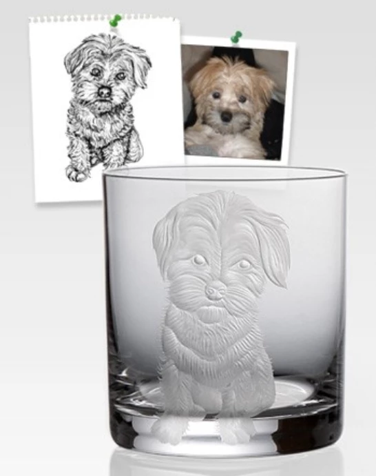 Artel DOG DOUBLE OLD FASHIONED SET | SMOKE DRINKWARE