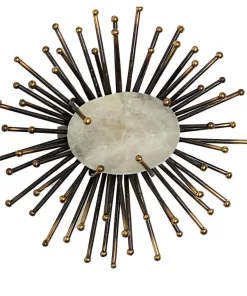 Kim Seybert FLARE NAPKIN RING BLACK & GOLD