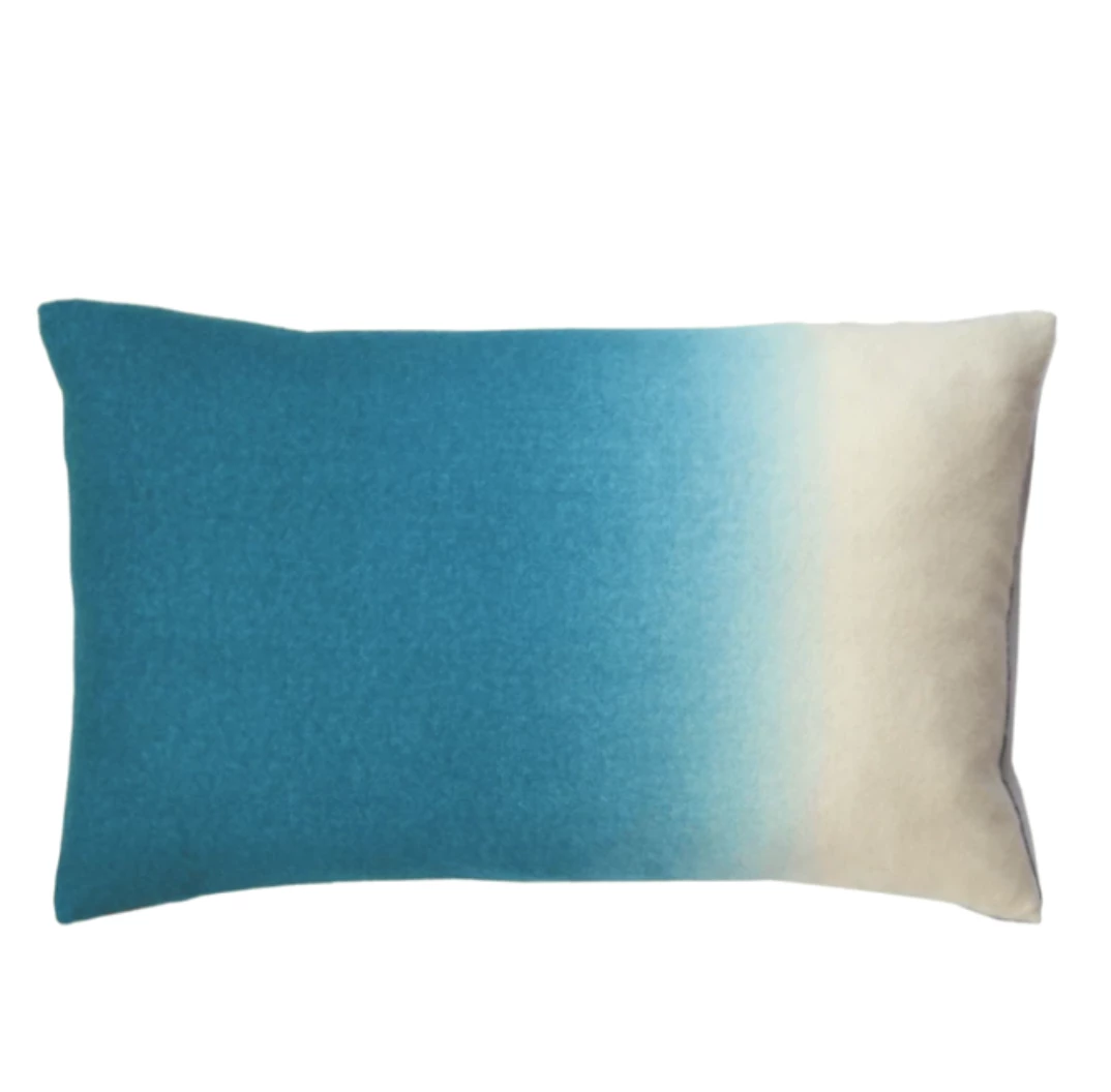 Johanna Howard DIP DYED PILLOWS PEACOCK