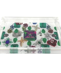 Nicolette Mayer Collection EMERALD JEWEL BOX VANITY TRAY THE HOME