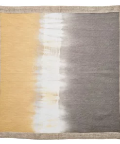 Kim Seybert THE TABLE SOLSTICE NAPKIN GREY & BEIGE