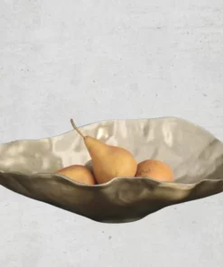 Beatriz Ball SERVING SIERRA MAIA OVAL BOWLS GOLD