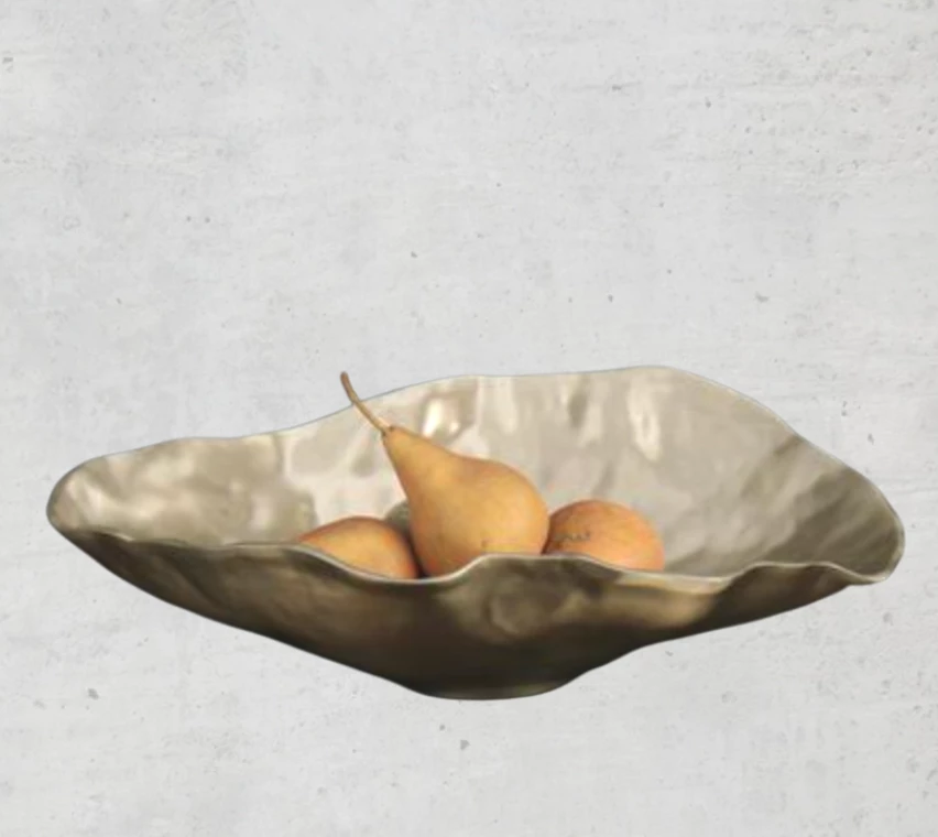 Beatriz Ball SERVING SIERRA MAIA OVAL BOWLS GOLD