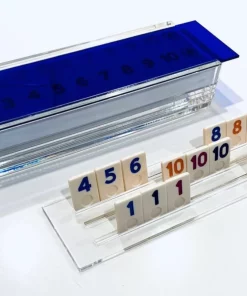 Luxe Dominoes RUMMY ACRYLIC GAME SET