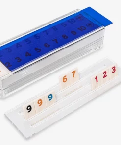 Luxe Dominoes RUMMY ACRYLIC GAME SET