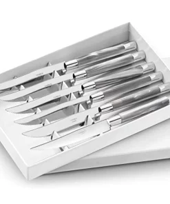 Capdeco/BIA Cordon Bleu CONTY STEAK KNIVES GREY SET OF 6