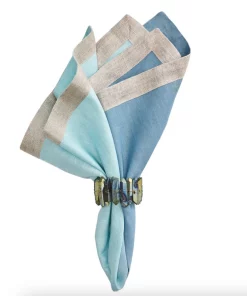 Kim Seybert DIP DYE NAPKIN SKY BLUE
