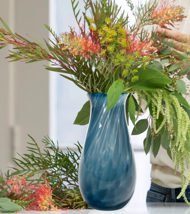 Saban Glass THE HOME FLORA VASE