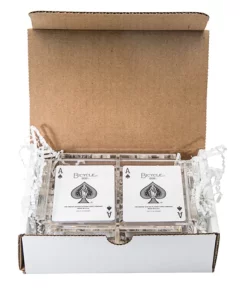 Luxe Dominoes GAMES & GADGETS CARD SET MADAGASCAR WOOD TOP