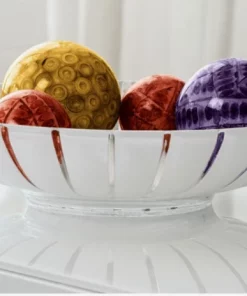 Guzzini GLAZE ACRYLIC CENTERPIECE BOWL GREY