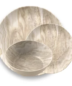 TarHong FAUX WOOD NATURAL MELAMINE COLLECTION