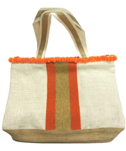 Tiana Designs POM POM TRIPLE STRIPE BAG ACCESSORIES