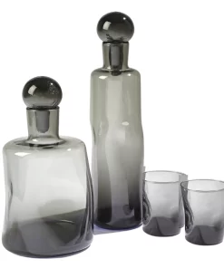 Global Views PINCHED DECANTERS SMOKE THE HOME