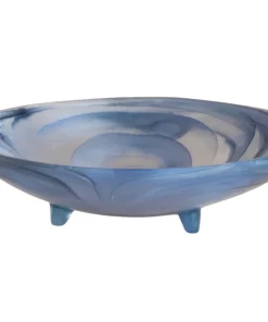 CDMX Design BOWLS & CENTERPIECES ALTA FOOTED CENTERPIECE RESIN BOWL