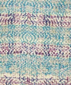 Tisch New York KANTHA PLACEMAT LIGHT BLUE