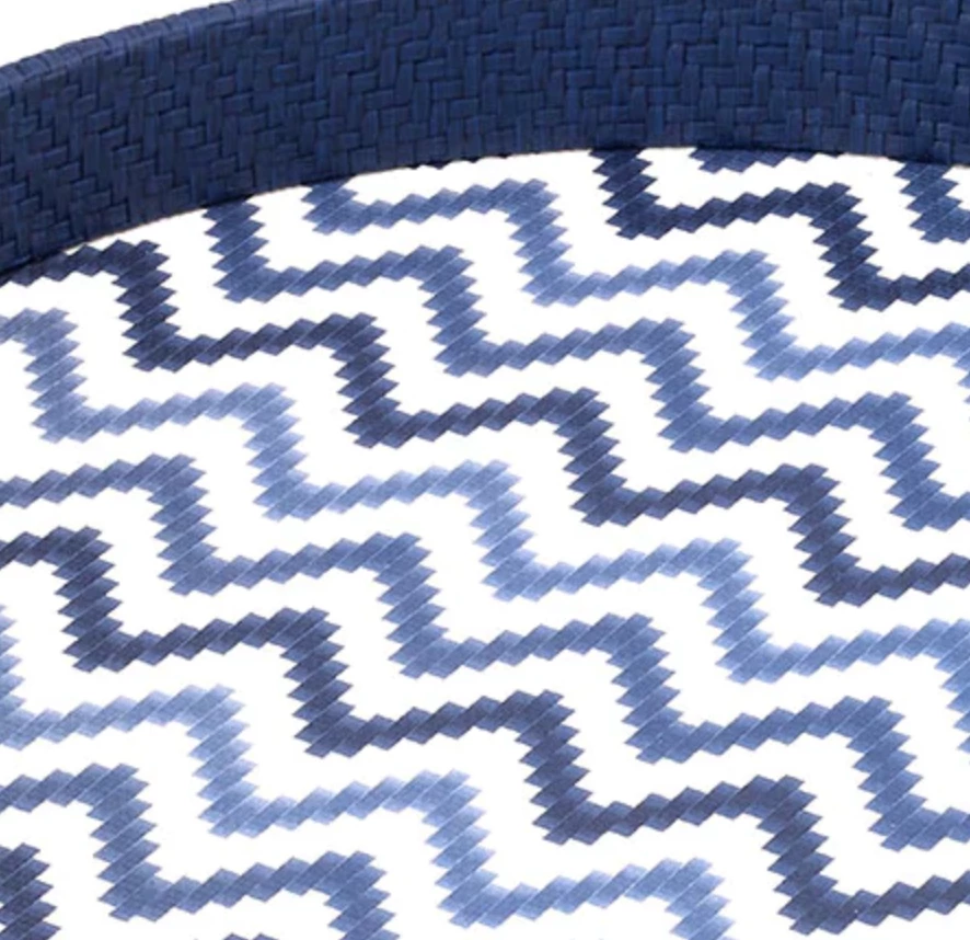 Bodrum RIPPLE ROUND TRAYS