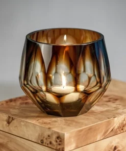 Zodax NAIROBI AMBER TEALIGHT CANDLELIGHT