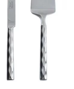 Michael Wainwright TRURO CAKE KNIFE & SERVER SET | PLATINUM