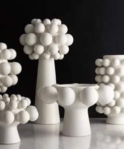 KleinReid NIMBUS APPLE TREE VASE | ALABASTER THE HOME