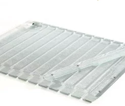 Apeloig Collection STRIPED ACRYLIC CHALLAH BOARD & KNIFE | VARIOUS JUDAICA