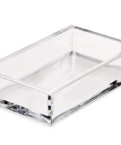 Caspari ACRYLIC GUEST TOWEL NAPKIN HOLDER