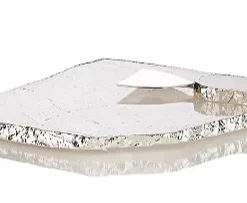 RabLabs / Anna KIVA CRYSTAL PLATTER | LARGE | SILVER SERVING