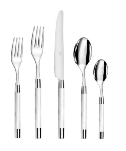 Capdeco CONTY 5-PIECE FLATWARE WHITE