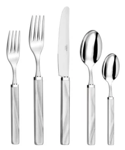 Capdeco/BIA Cordon Bleu CITY 5-PIECE SET FLATWARE | GREY