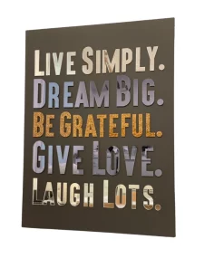 EYE CANDY LIVE SIMPLY ART | 18X24