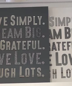 EYE CANDY LIVE SIMPLY ART | 18X24