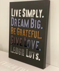 EYE CANDY LIVE SIMPLY ART | 18X24