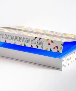 Apeloig Collection SOLID ACRYLIC CHALLAH BOARD & KNIFE | VARIOUS