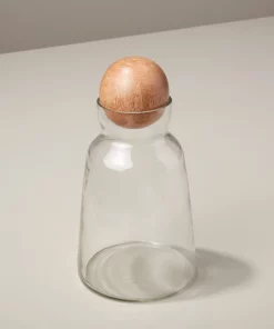 Be Home WINE & BAR MANGO WOOD DECANTER | SHORT