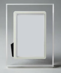 Bella Moulding CLEAR LIP FRAME EGGSHELL THE HOME