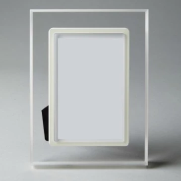 Bella Moulding CLEAR LIP FRAME EGGSHELL THE HOME