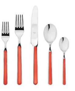 Mepra FANTASIA FLATWARE 5 PIECE SET | 16 COLORS AVAILABLE