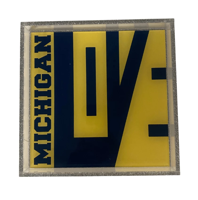 EYE CANDY ACRYLIC By CH COLLEGE SPIRIT TRAYS BY EYE CANDY | VARIOUS SCHOOLS